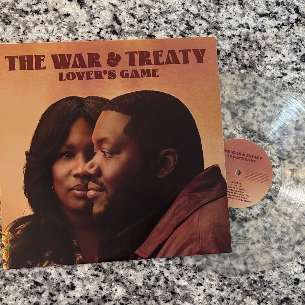 The War & Treaty ‘Lover's Game’ Clear Vinyl Record - Picture 1 of 3